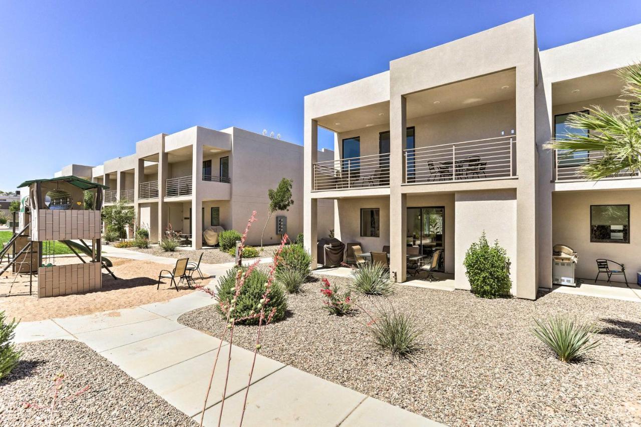 Sunny Resort Townhome And Balcony And Pool Access St. George Exteriör bild